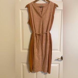 Royal Robbins Hempline sleeveless dress w/pockets REI burnt orange